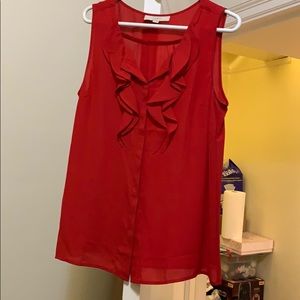 Red Blouse from Loft